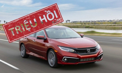 Triệu hồi Honda Civic do lỗi hệ thống phanh
